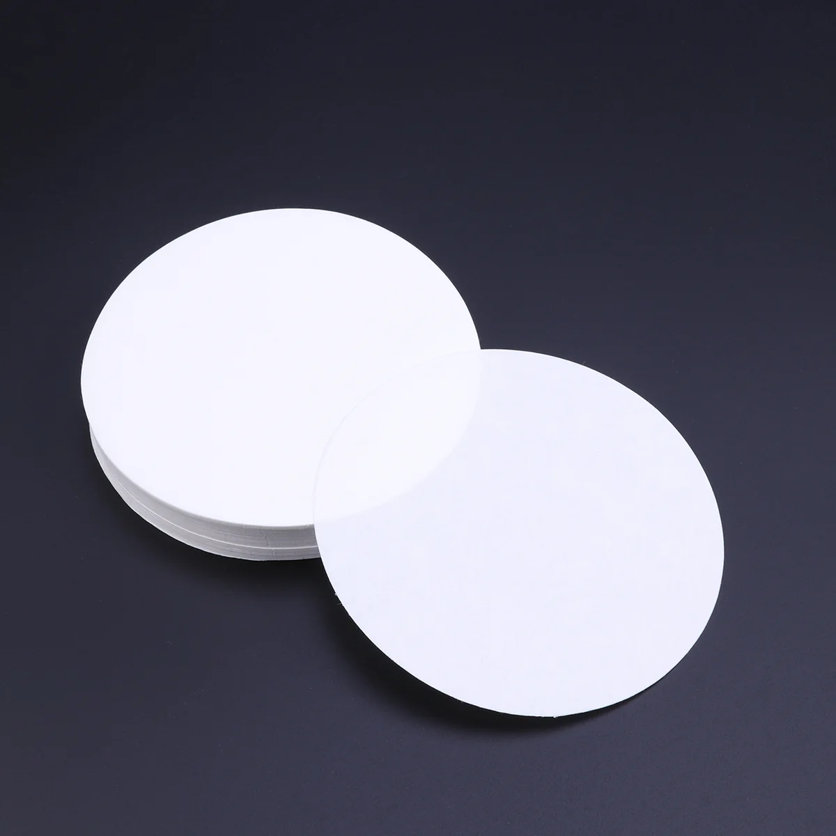 Premium Filter Paper Discs Qualitative Anti-clogging Pcs Medium Flow Rate Food Industry Sparse Texture