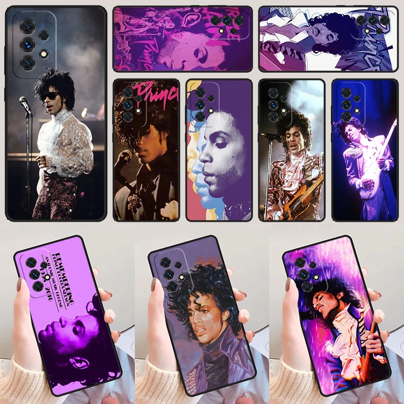 Prince R-Rogers Nelson For Samsung Galaxy A52 A72 A73 A20e A21S A50 A70 A11 A12 A42 A31 A40 A51 A71 A32 A80 A91 Phone Case Cover