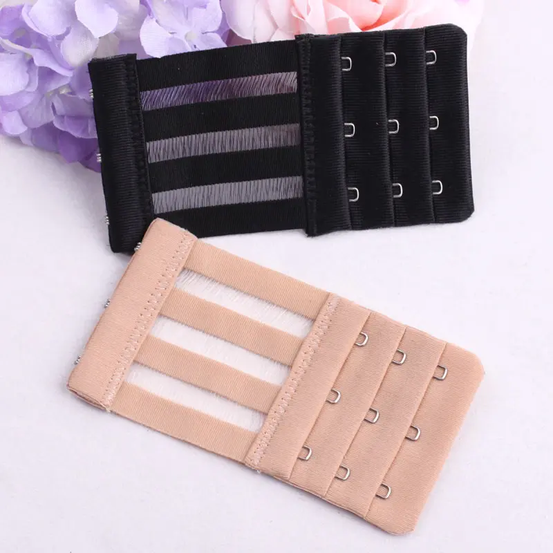 Extra Buckle Clasp For Bra Extension Elongated Elastic Belt Type Lengthening Long Bra Extender Accessories For Underwear