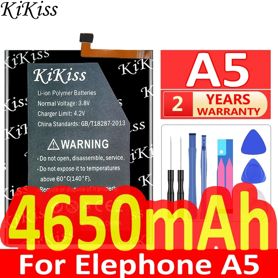 

Аккумулятор KiKiss 4650 мАч для смартфона Elephone A5