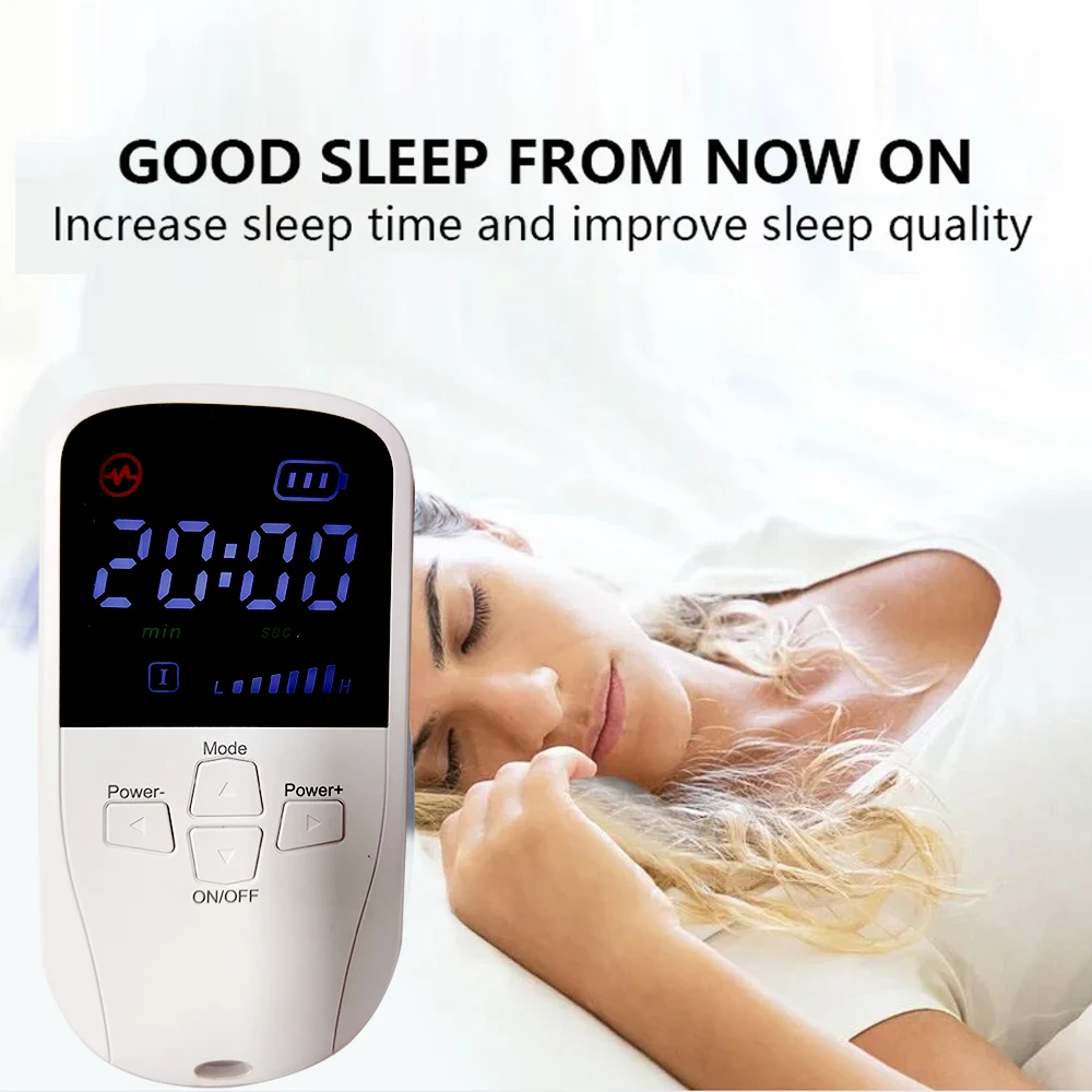 New CES Therapy Trans Cranial Micro-Current Simulator Sleep Aid Device Cure Insomnia Anxiety Sleeplessness Device