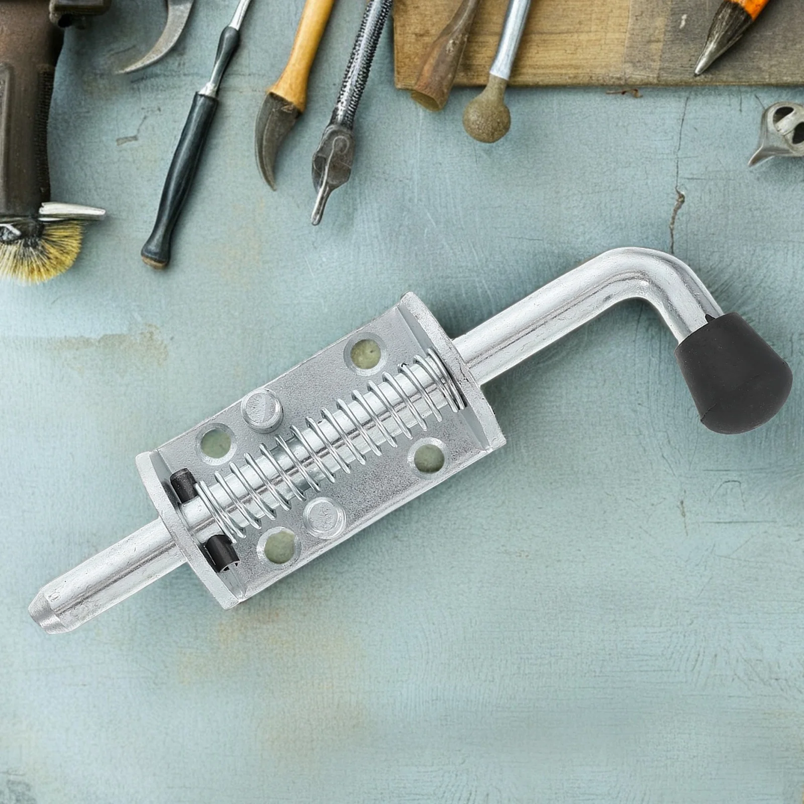 

6Pcs Heavy Duty 304 Stainless Steel Spring Loaded Latch for Equipment Cabinets Vehicles Doors Security Protection