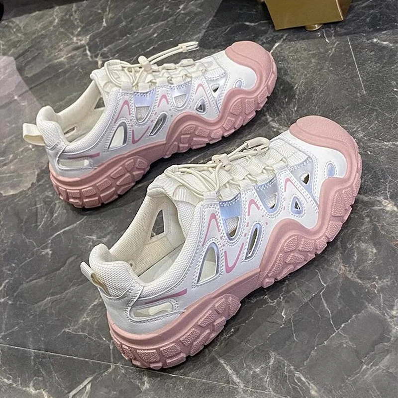 

Casual sneaker trainers woman running walking Climbing shoes for ladies slip resistant summer barefoot women flat shoe 2024 ﻿
