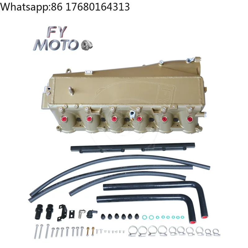 For Both Side Full CNC Billet End Tanks Gen 1 B58 Charge air Cooler Intake Manifold for BMW F22 M240I F30 340I 440I 16-19