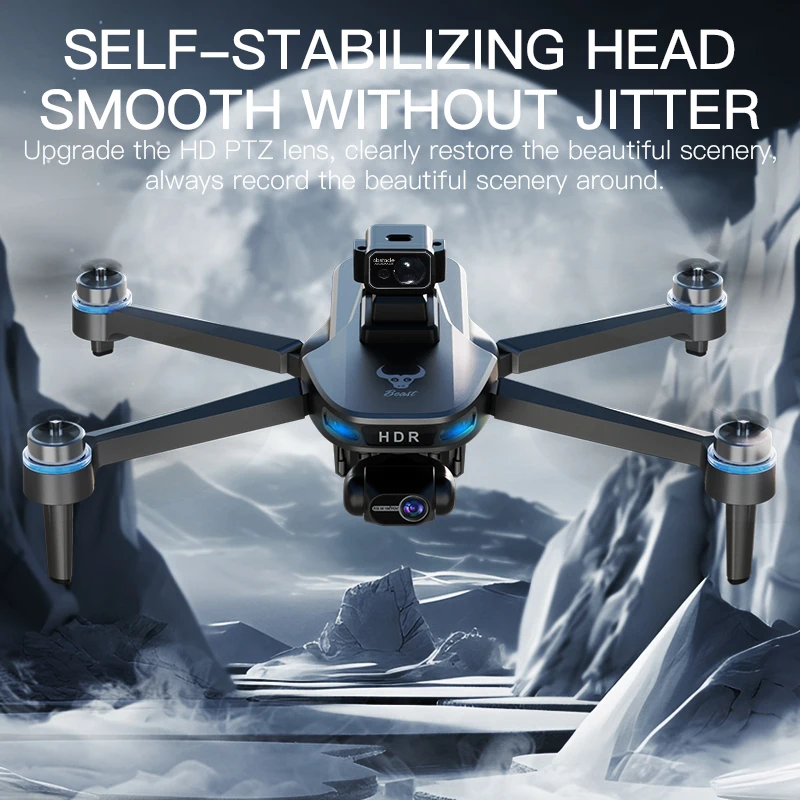 2025 جديد SG109 MAX2 GPS الطائرة بدون طيار مع كاميرا 8K 3-Axis Gimbal WIFI الليزر تجنب العوائق شاشة عن بعد 5G FPV فرش RC درون #3