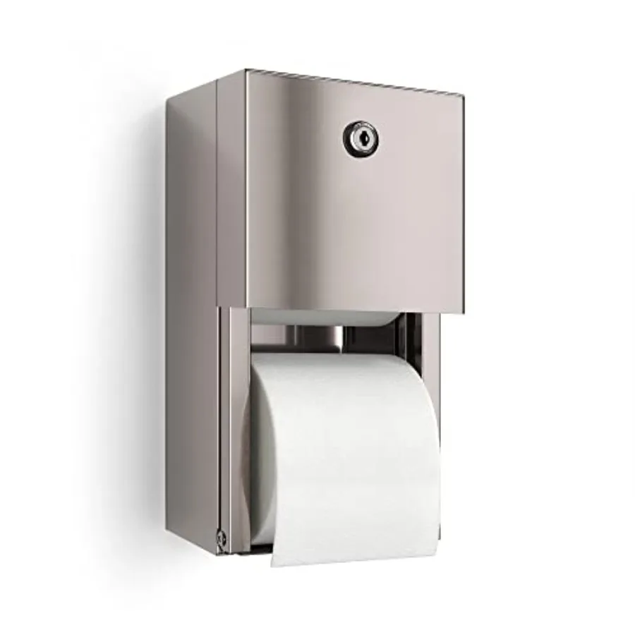 

Commerl Toilet Per Dispenser 2 Roll SinleSteel Toilet Per Holder. l Mount Loinssue Dispensers for Baroom/Rroom
