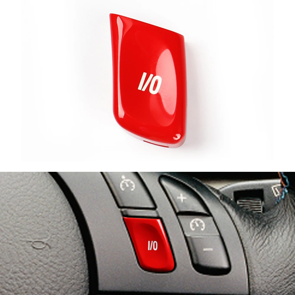 ABS Material VO Button Cover Trim Replacement For For BMW E46 3 Series and For M3 Models Manufactured 1998 Through 2004