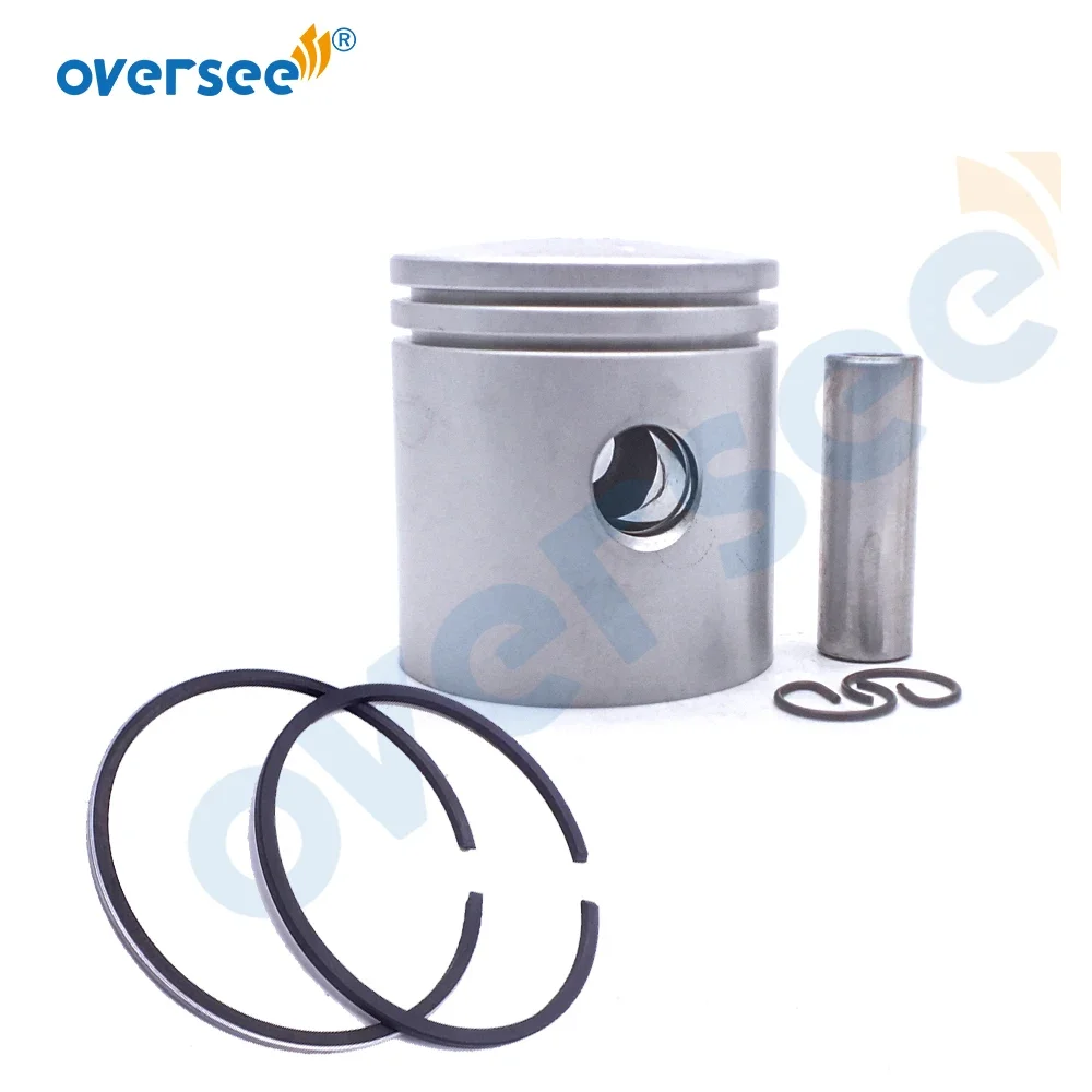 

6L5 STD Piston Set For Yamaha 2 Stroke 3HP Outboard Engine Boat Motor 6L5-11631-00 & 6L5-11610-00-00