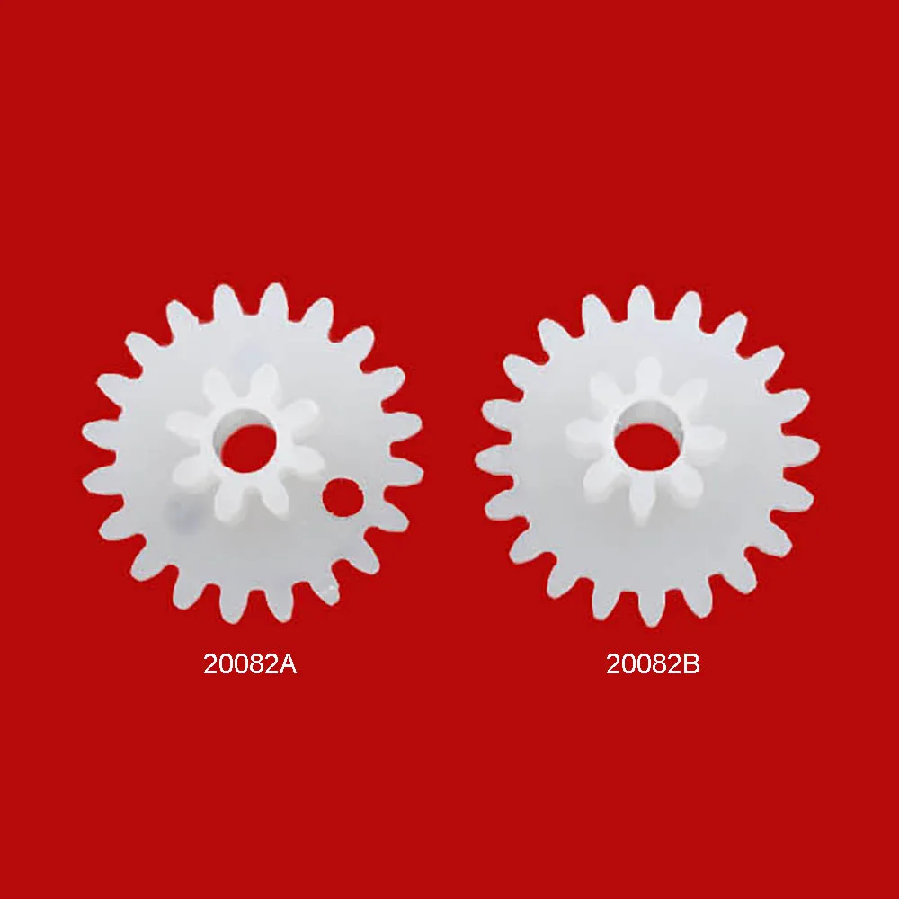 20+8T 0.5M 이중 플라스틱 기어 모듈러스 0.5 20개 톱니 +8개 톱니 피니언 모터 부품 장난감 액세서리 20082A 20082B