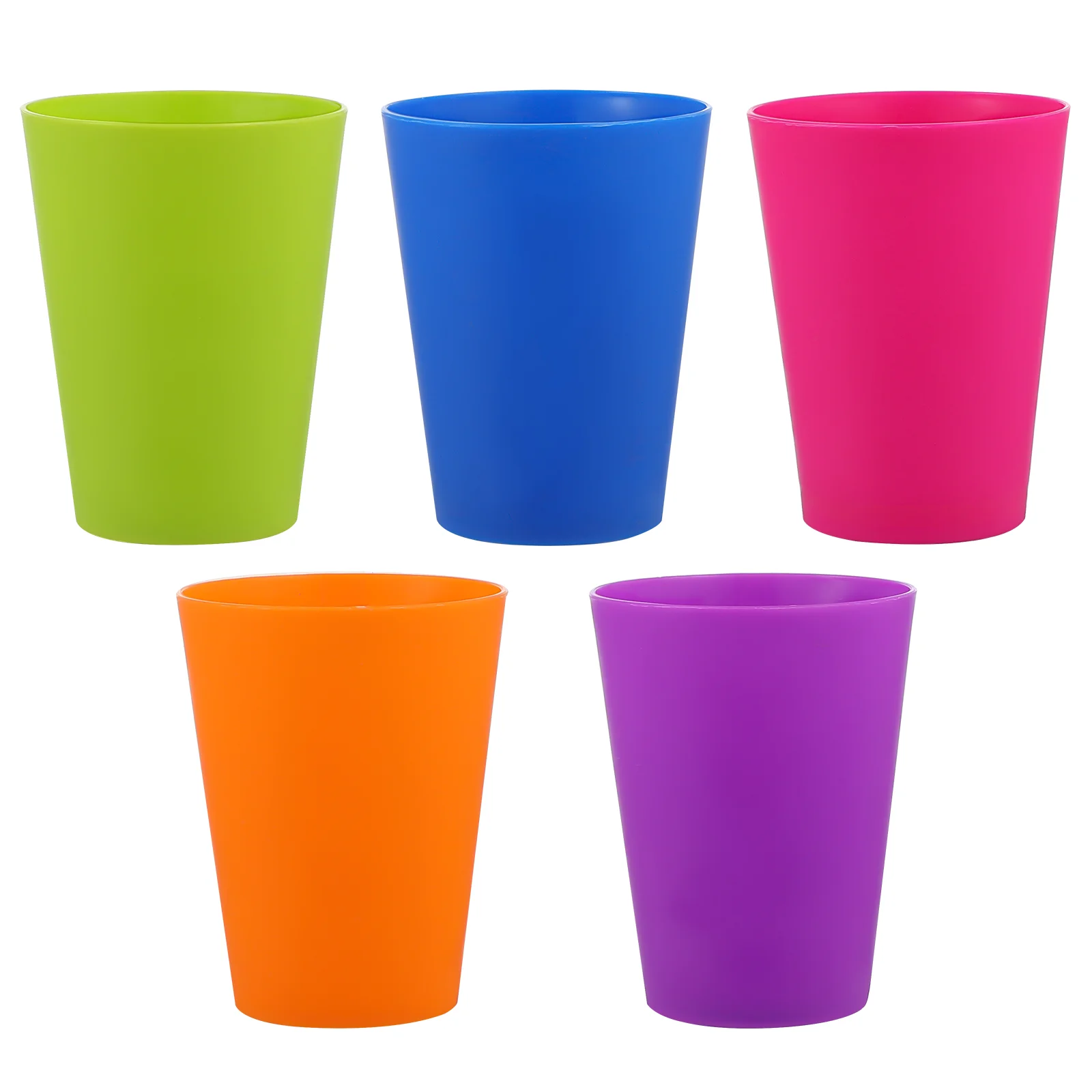 

Beer Cups Unbreakable Kids Drinking Glasses Disposable Water Bright Colored Toddler Child