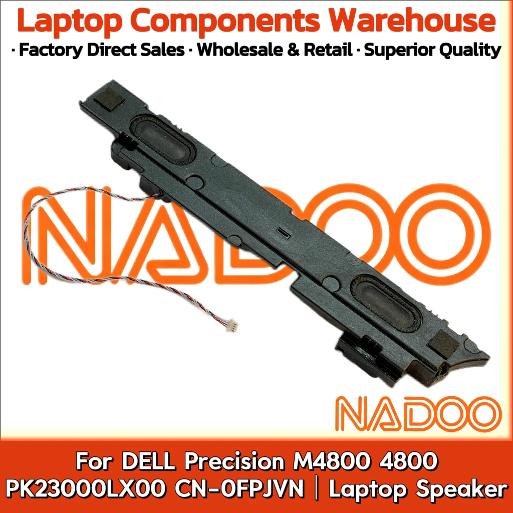New Original Laptop Notebook Audio Speaker For DELL Precision M4800 4800 PK23000LX00 CN-0FPJVN built-in speaker horn audio