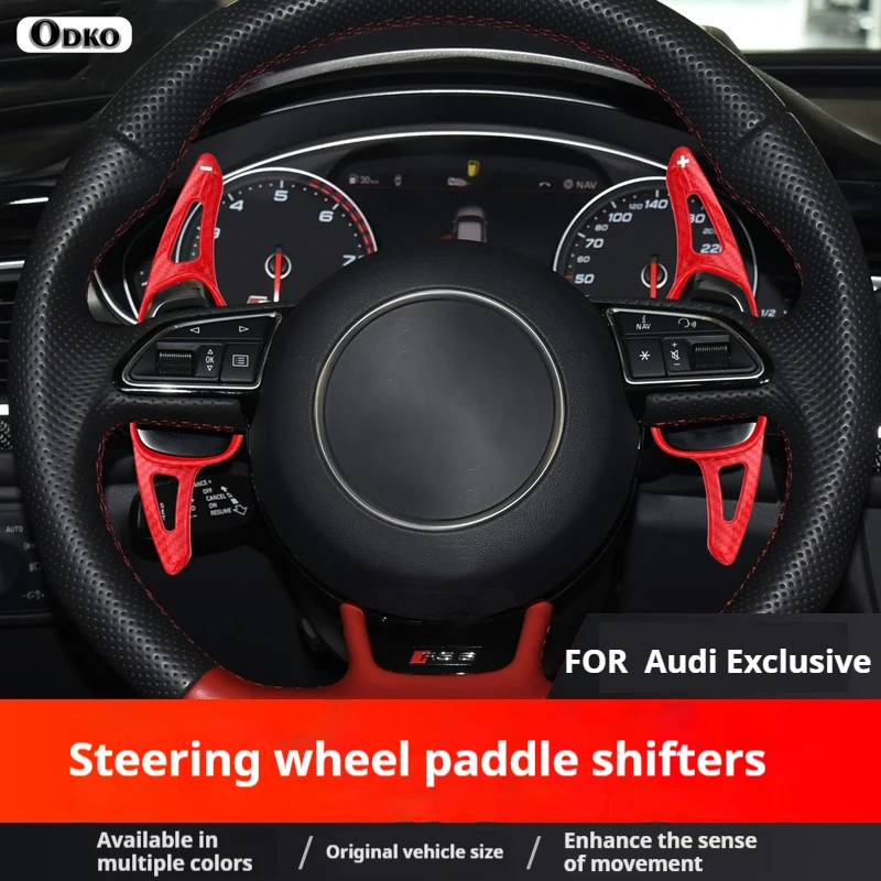 

Car Steering Wheel DSG Extension Shift Paddle Shifter For Audi SQ5 3.0T quattro 2014 model Car Interior Accessories