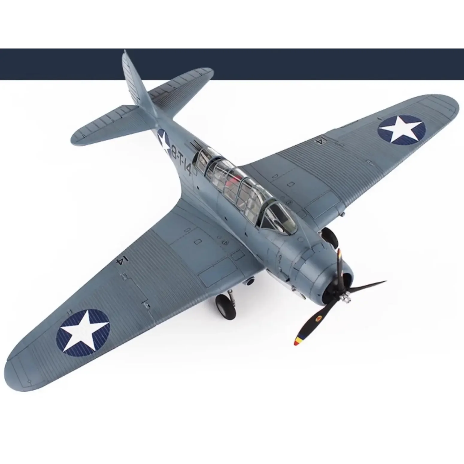Kit Model Skala Pesawat Serangan Rakitan 1:48 L4807 Devastator' Douglas TBD-1 VT-8 Di Midway 1942 Oleh Great Wall Hobby