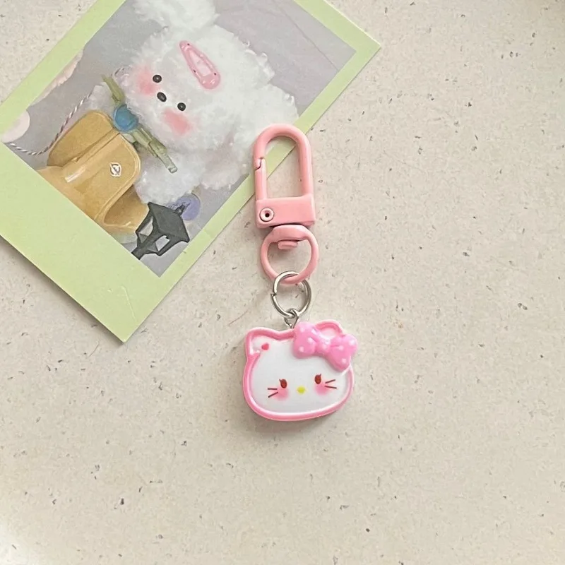 Cute Line Sanrio Cinnamorol Kuromi Pochacco Keychain Sweet Girl Heart Japanese Pendant Exquisite Best Friend Gift