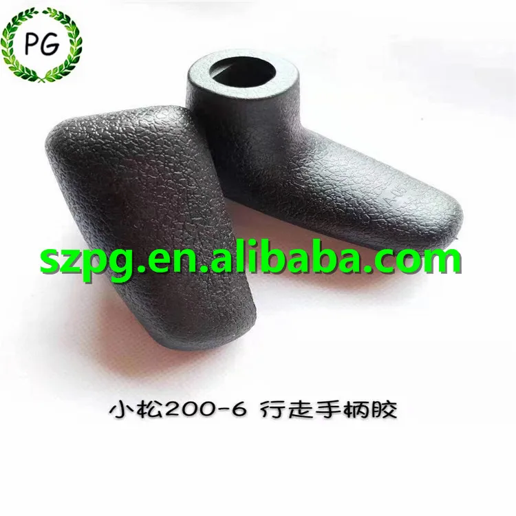 1 Pair Putter Glue Walking Handle Rubber For Komatsu PC200-6 PC200-7 Excavator Travel Grip Rubber Excavator Accessories