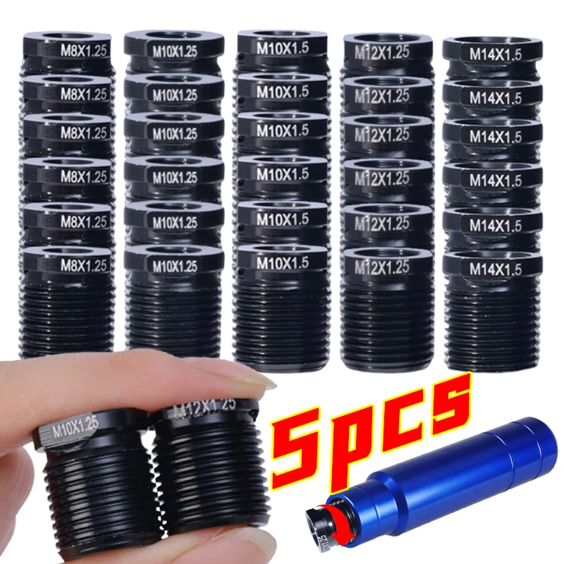 

Aluminum Shift Knob Adapter Shift Knob Adapter Converter Female Threaded Car Tuning Parts Handle Adapter for m8 m10 1/5PCS