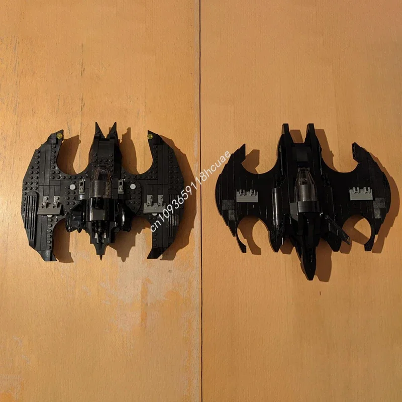 329 Uds. MOC sin tachuelas Batwing '89 superhéroes bloques de construcción juguete de plástico para regalo de Navidad educativo creativo STEM STEAM Learning