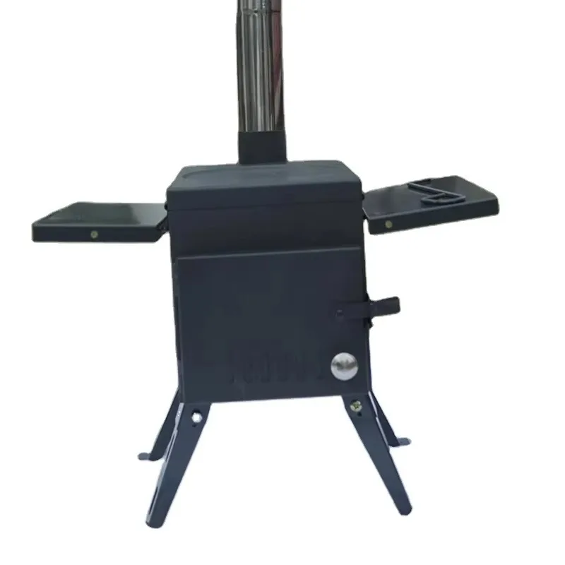 

【Best-selling】Mini Wood burner Portable Outdoor Home Camping Wood Stove Indoor Fireplace Garden Cast Iron Foldable Stove Burner