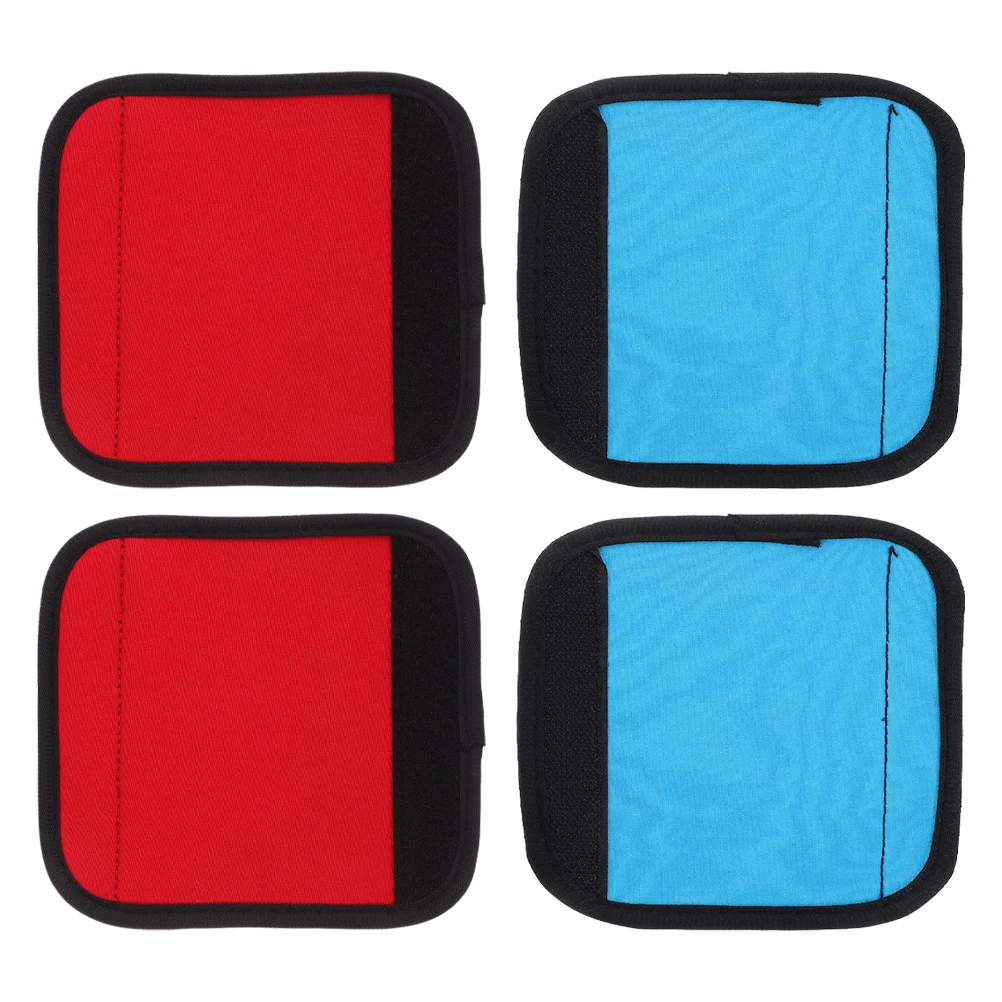 

4pcs Single Bar Jacket Anti-slip Pad for Squats Horizontal Bars Gym Hand Grip Pull Up Cover Durable Material Removable Cushion