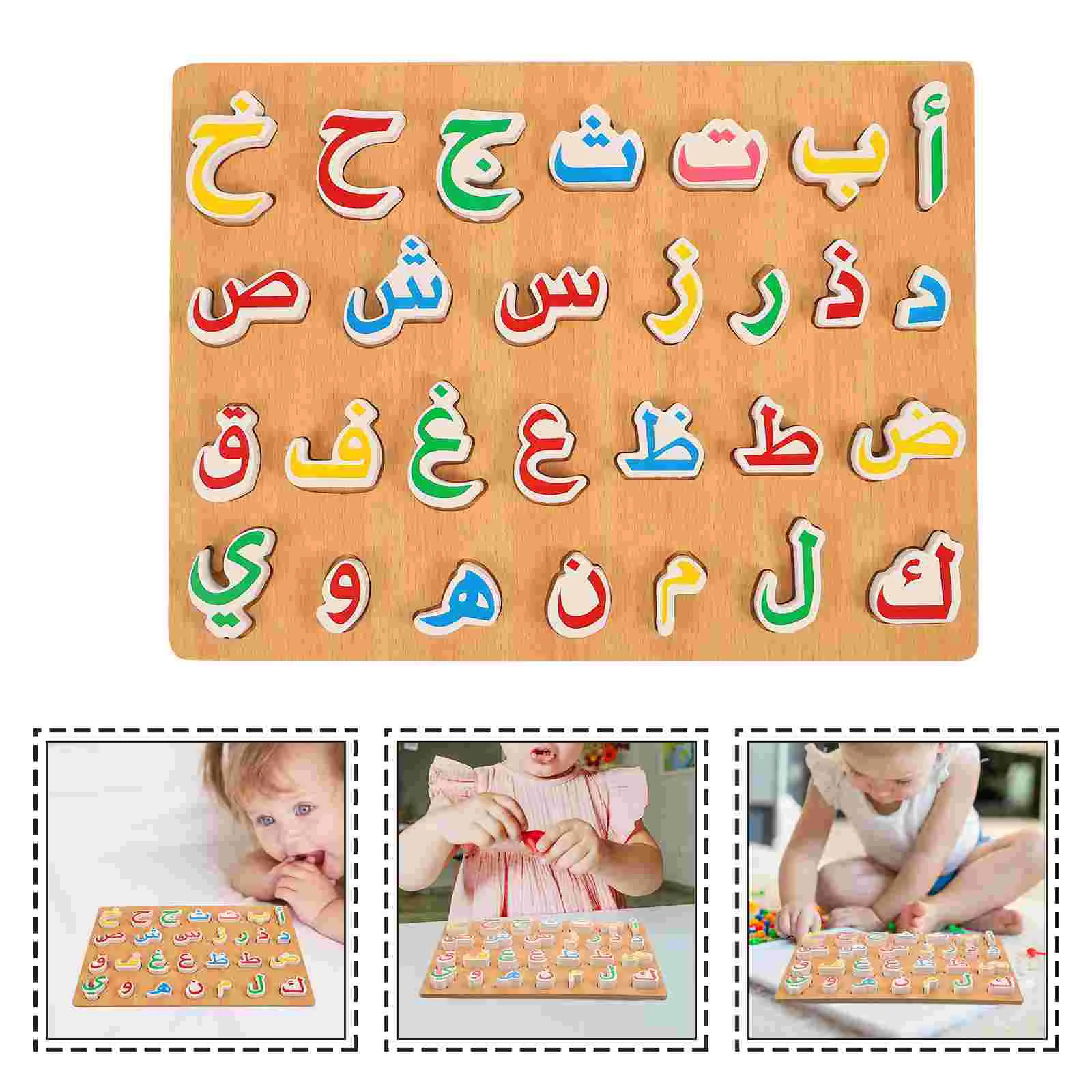 Puzzle Kids Plaything Children Matching Toys Wooden Logic Teaching Aids Preschool Supply Educational Jigsaw