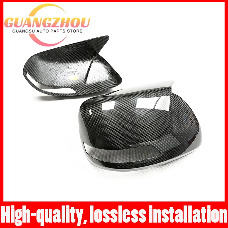 Suitable for toyota toyota toyota prado lander cool luzer lc150 dry carbon fiber rearview mirror case rearview mirror