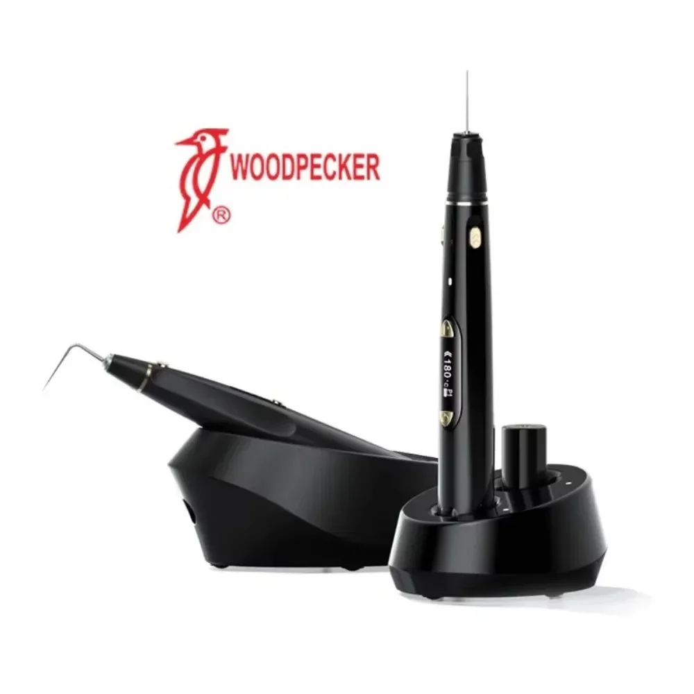 Woodpecker fi-e fi-p sistema de obturación endodóntica Dental, Control inteligente de temperatura, máquina de relleno de pegamento de fusión en caliente, aguja para fiebre