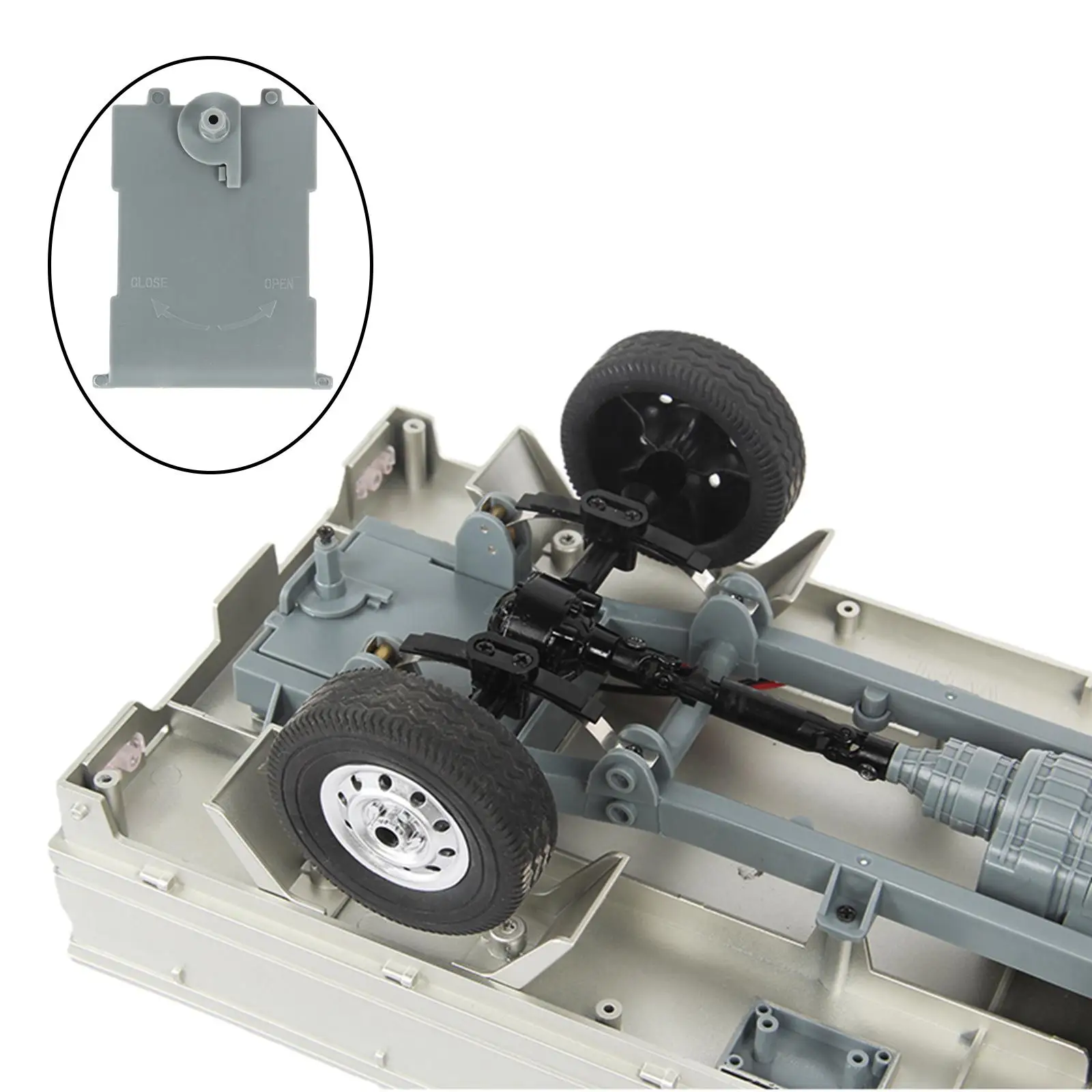 1:10 RC Car Battery Cover Mount Holder Case Fit for RC Climbing Truck Model Cars DIY Upgrade