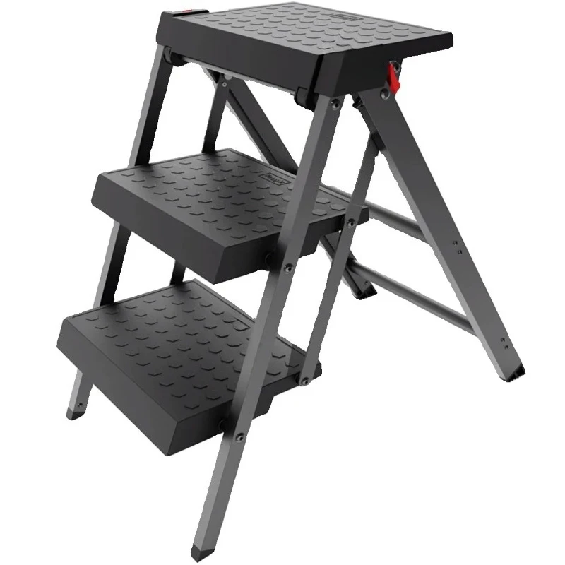 

Thickened Two-step Straight Ladder Household Folding Ladder Stool Outdoor Car Washing Ladder Indoor Kitchen A-frame
