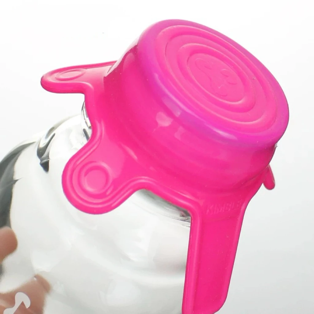 غطاء عزل من السيليكون غطاء عازل كبير ومتوسط وصغير الحجم زجاجة كاشف غطاء سيليكون أزرق/وردي/أخضر غطاء غبار #4