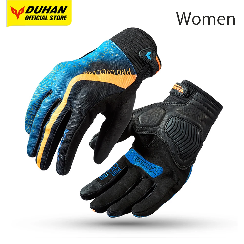 

Women Motorcycle Gloves Summer Breathable Mesh Motocross Touch Screen Gloves Men Wear Resistant Couple Gloves