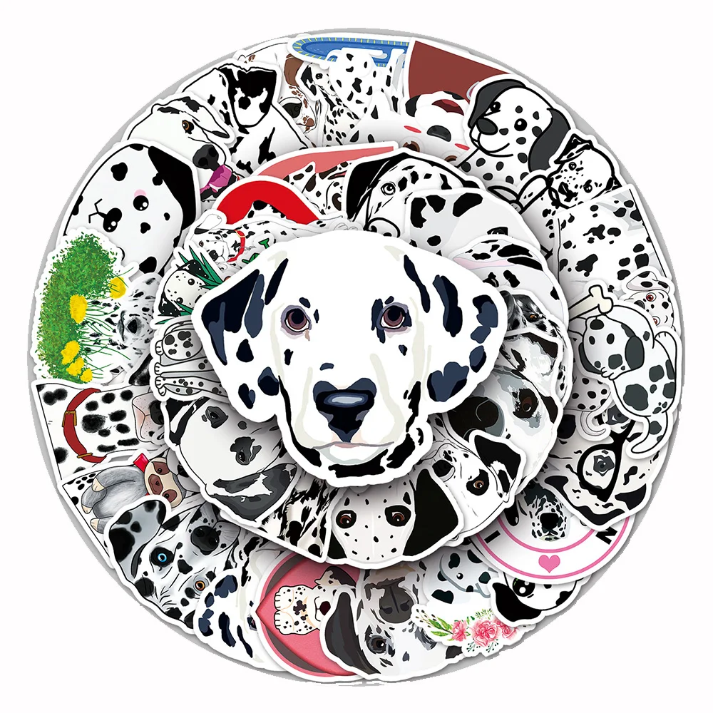 10/30/50pcs Disney Movie 101 Dalmatians Stickers Cute Cartoon Animal Dog Graffiti Sticker Decals for Kids Toy Phone Stationery