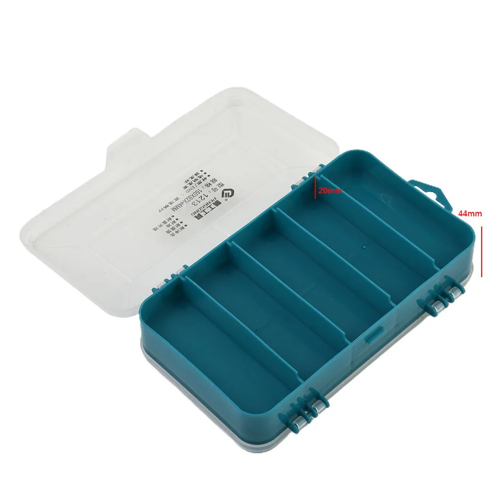 Easy to Carry Neat and Tidy Tool Storage 8 Slot Plastic Screws Threads Bolts Nails Nuts Storage Case Tidy Box Tools