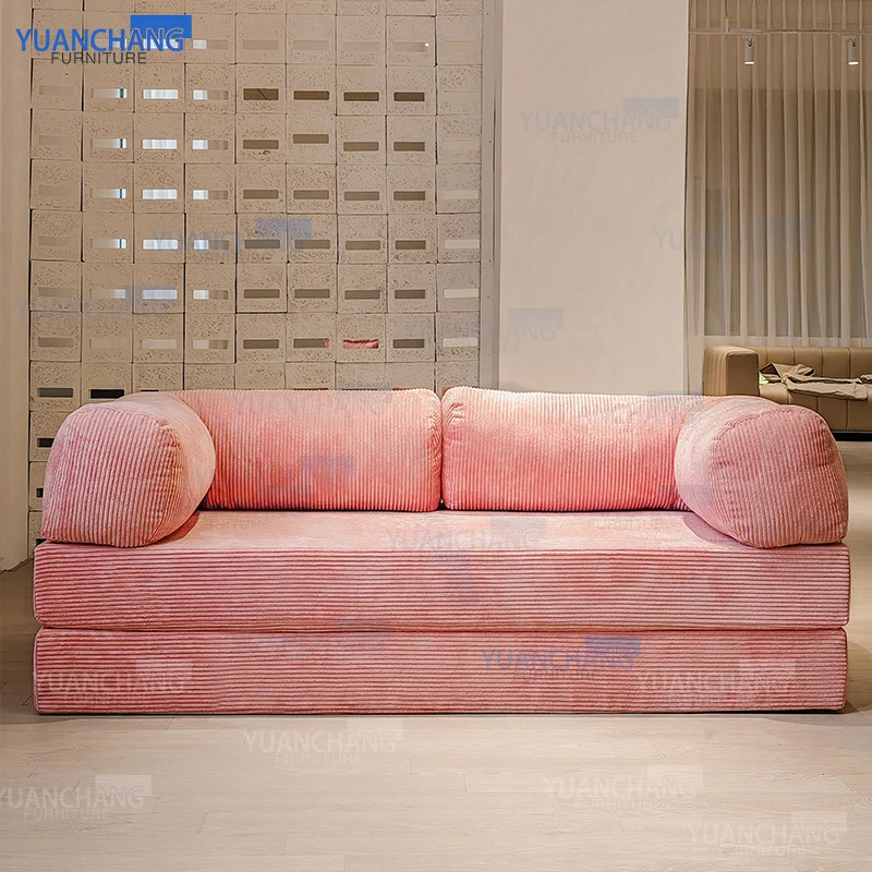 

Modern Luxury Compressed Sofa Living Room Velvet Fabric Curved Sofa Three Seat Vacuum Couch for Home