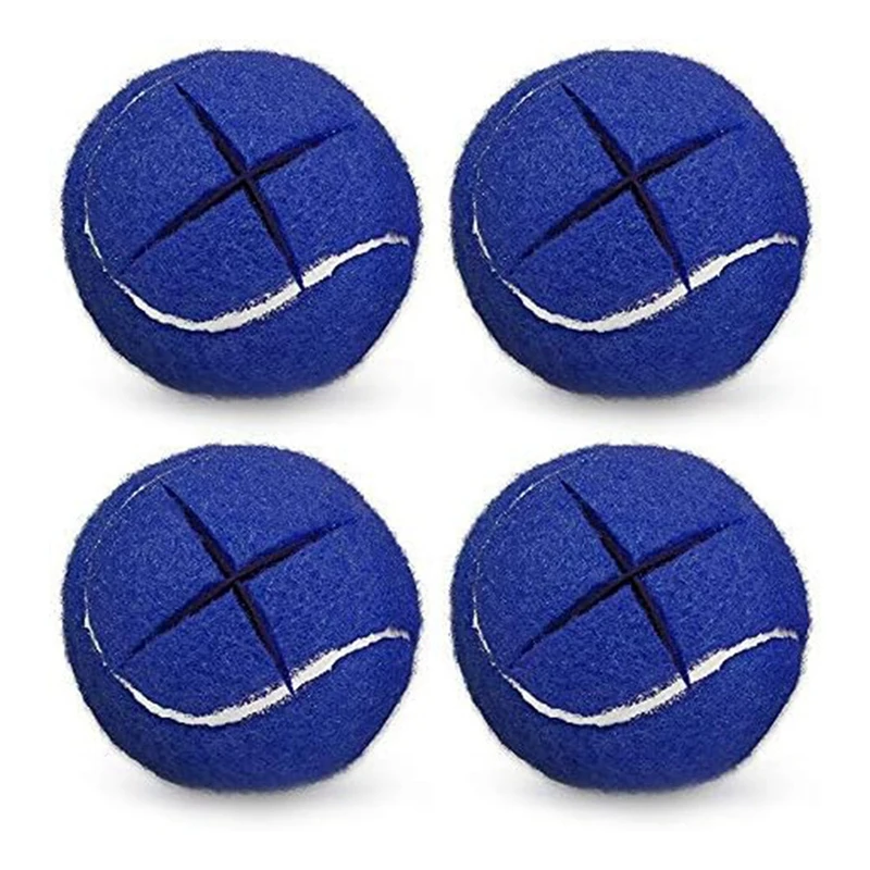 

4PCS Tennis Balls For Walkers Premium Tennis Balls For Furniture Legs And Hard Floor Protection Easy To Use