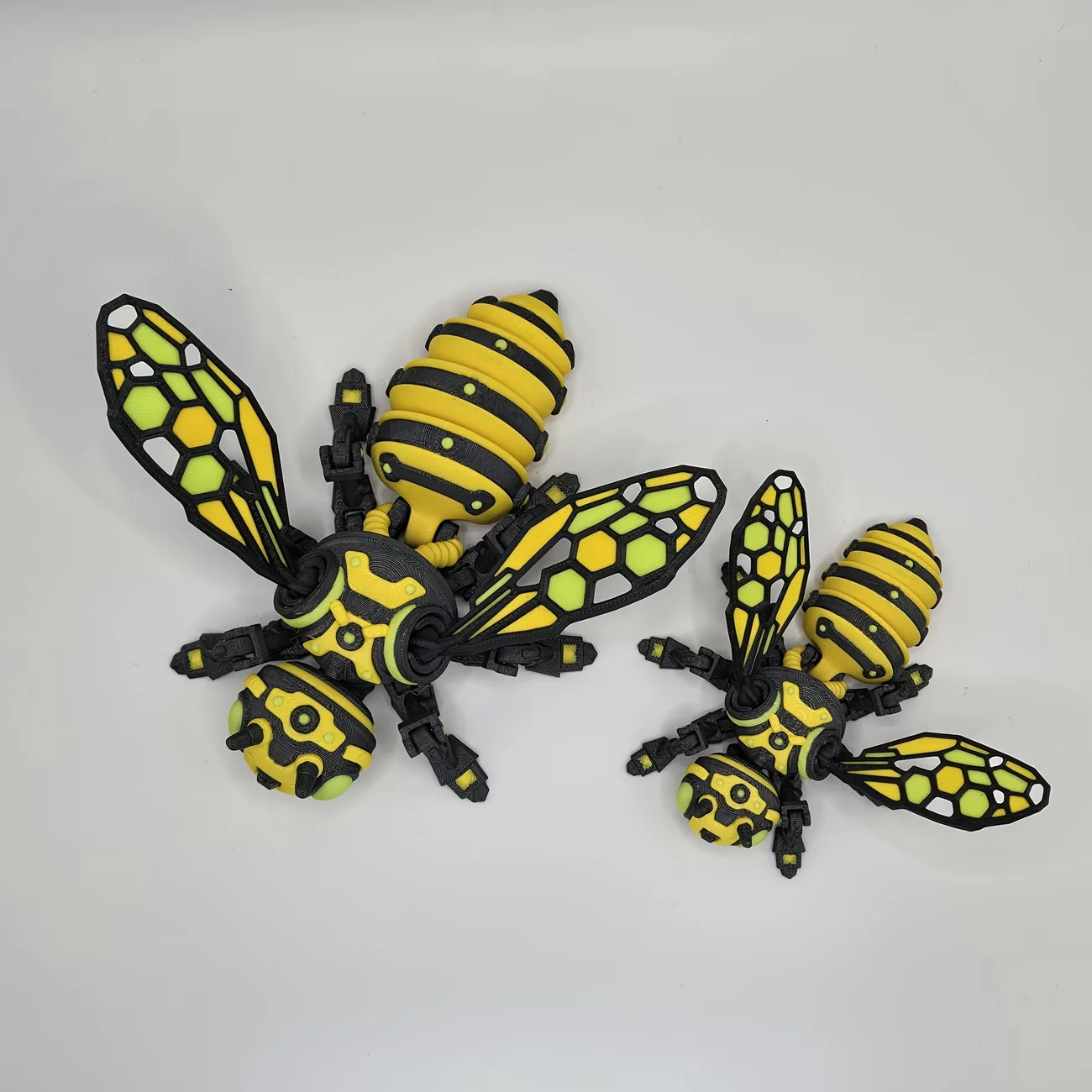 Mech Bee Model Mechanical Entanglement Insect Character Creative Desktop Decoration Ornament ﻿