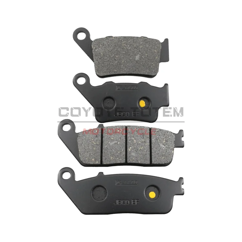 

Motorcycle front and rear brake pads for Yamaha Majesty S 125 XC 125 R WR 125 X (Supermoto) WR 250 XX/XY (Supermoto) (32D2/4)