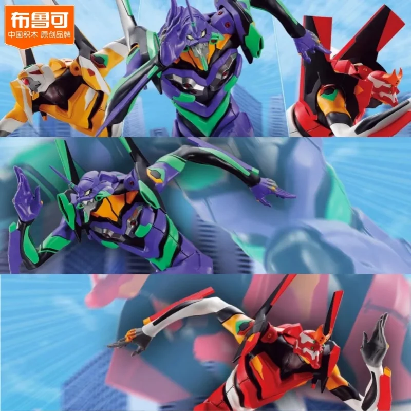 

Blokees Eva Action Edition EVANGELION-01 Аниме Фигурка Фигурка Украшение стола Детский подарок на Рождество и день рождения