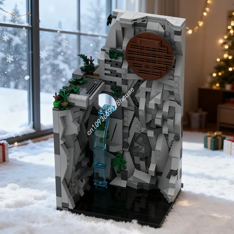 

598pcs MOC Fallen Order J FO Wall Run Diorama Star Toys Model Building Blocks Christmas Gift DIY Creative Idea Education Kids