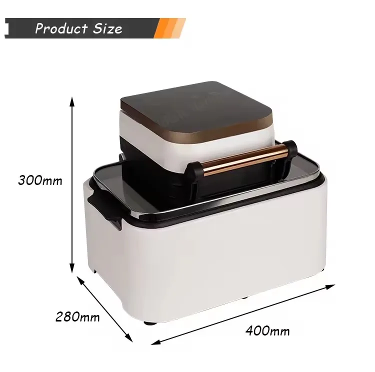 Freidora de aire premium 2025 para patatas fritas y pollo - Airfryer digital sin aceite con 8 preestablecimientos y control con un solo toque