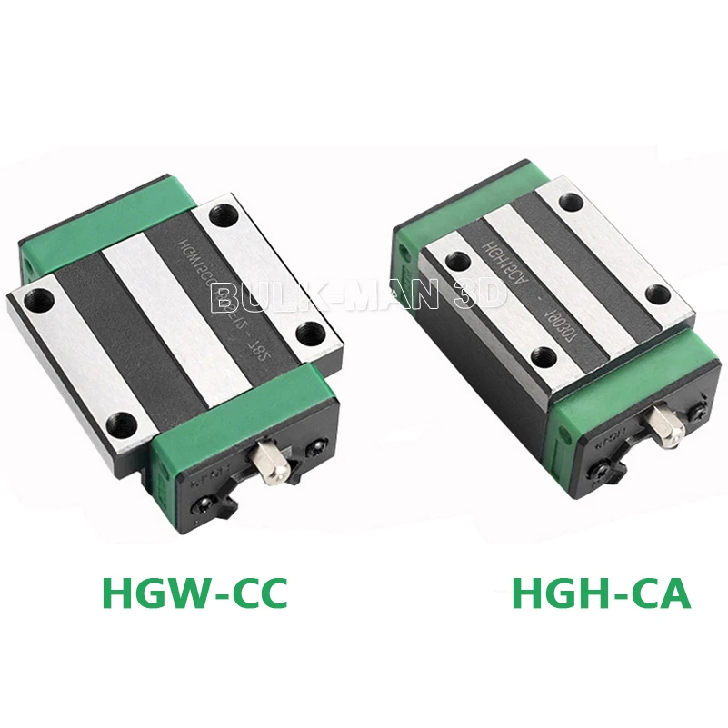 HGH15CA HGW15CC HGH20CA HGW20CC HGH25CA HGW25CC HGH30CA HGW30CC كتلة السكك الحديدية الخطية لـ HGR15 20 25 30 دليل خطي السكك الحديدية