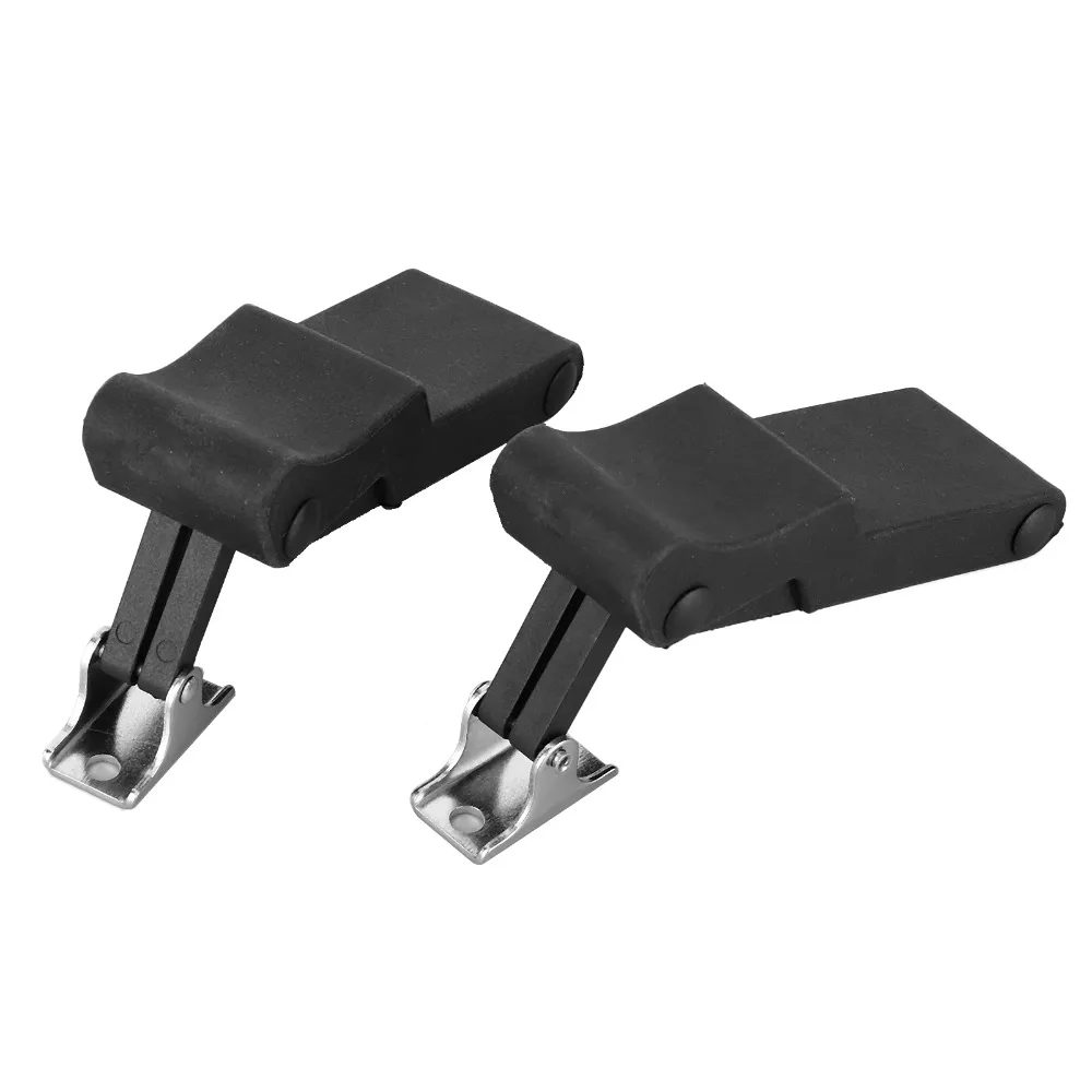 2PCS For Polaris Sportsman 450 570 850 1000​ ​Front Storage Rack Latch​ Black OEM 7081927​ ​Rubber Draw Latch​