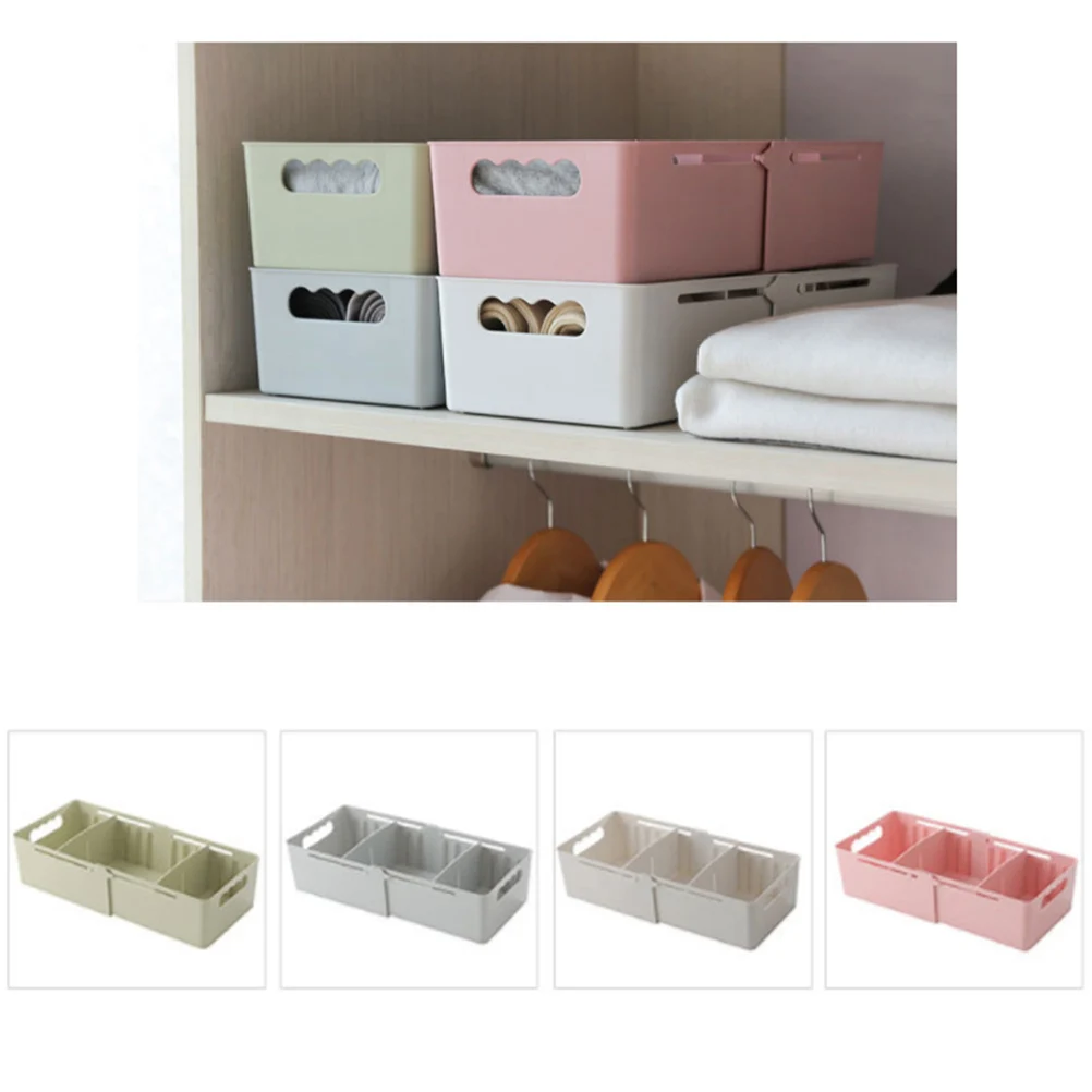 

Drawer Organizer Box Extension Type Plastic Storage Container For Clothing Small Items Desktop Sundries Organizer Case