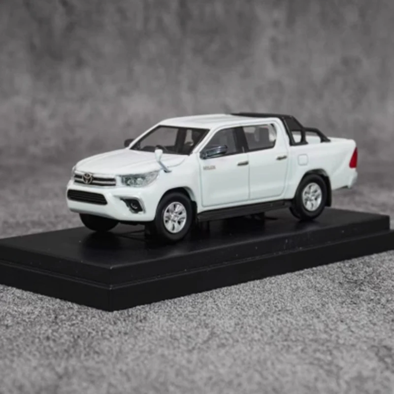EBBRO 1:64 Scale TYT Hilux Pickup Truck Alloy Simulation Car Model Static Collection Decorated Holiday Toys Souvenir Gift