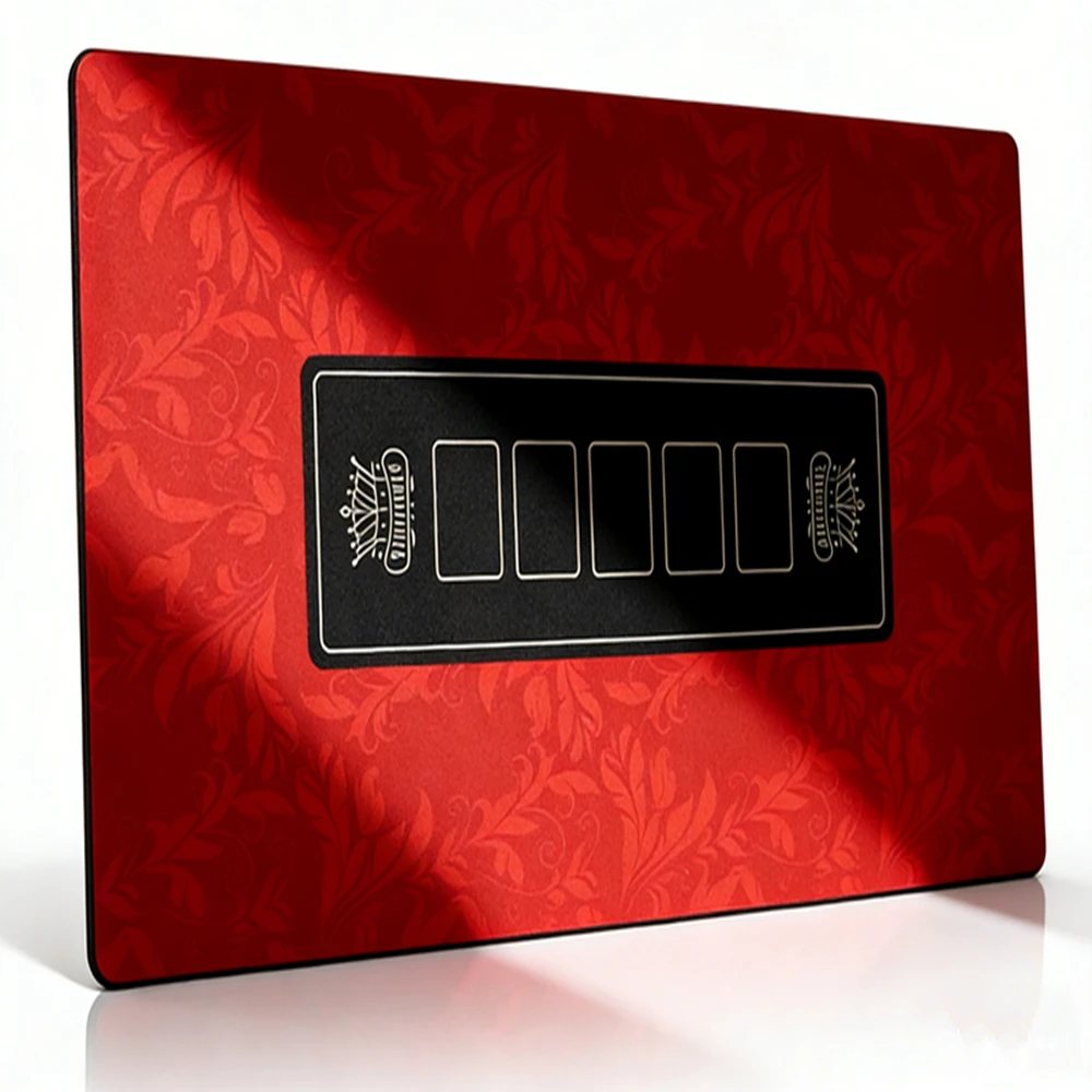 

Противоскользящий утолщенный профессиональный резиновый коврик для покера Texas Hold'em, коврик для игрового стола, аксессуары для развлечений