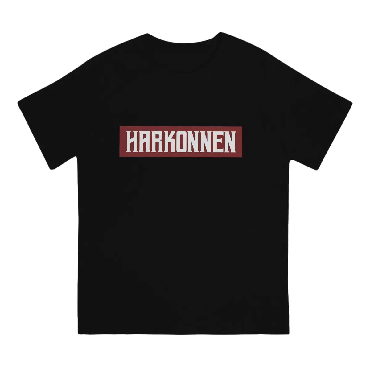 Dune Newest TShirt For Men House Harkonnen Horizontal Banner Round Neck Pure Cotton T Shirt Hip Hop Gift Clothes Streetwear