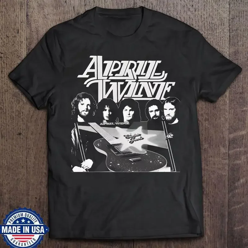April Wine Band ON Tour 2025 T Shirt Full Size S 5XL
