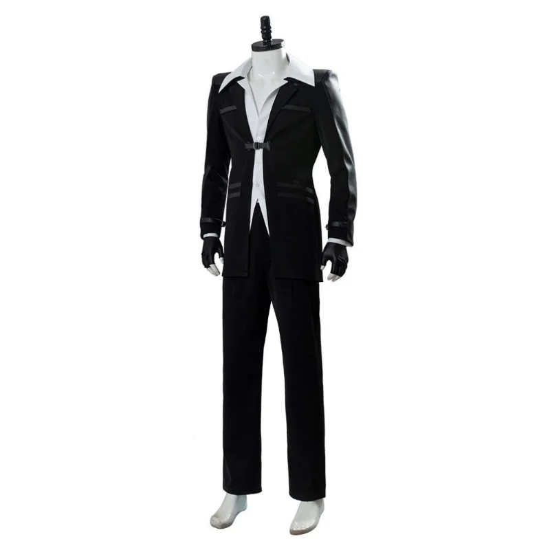 Anime Final Fantasy VII Reno Cosplay Costumes Halloween Costumes for Women Christmas Party Uniform A Suit Colthes Suit