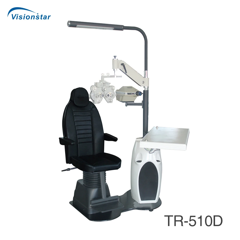TR-510D Ophthalmic Refraction Unit Eye Test Equipment Chair and Stand Optometry Unit