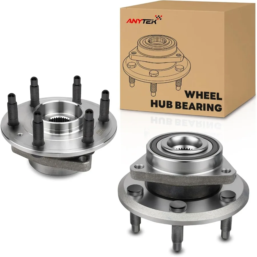 

Anytek 2 шт. подшипник переднего или заднего колеса и ступица в сборе, совместимый с Chevy Traverse 2009-2017 Buick Enclave 2008-2017 GMC A