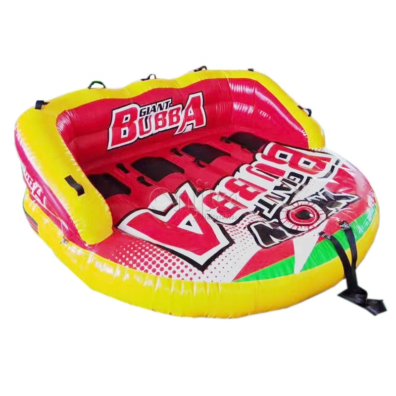 6 Riders Water Toys Inflatable Towables  Counch Tubes Flying Towable Tube Water Jet Ski Boat Sofa